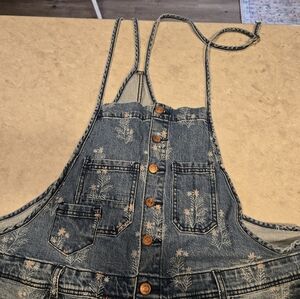 Pilcro/Anthropologie Blue Denim with Tan Tag 22W